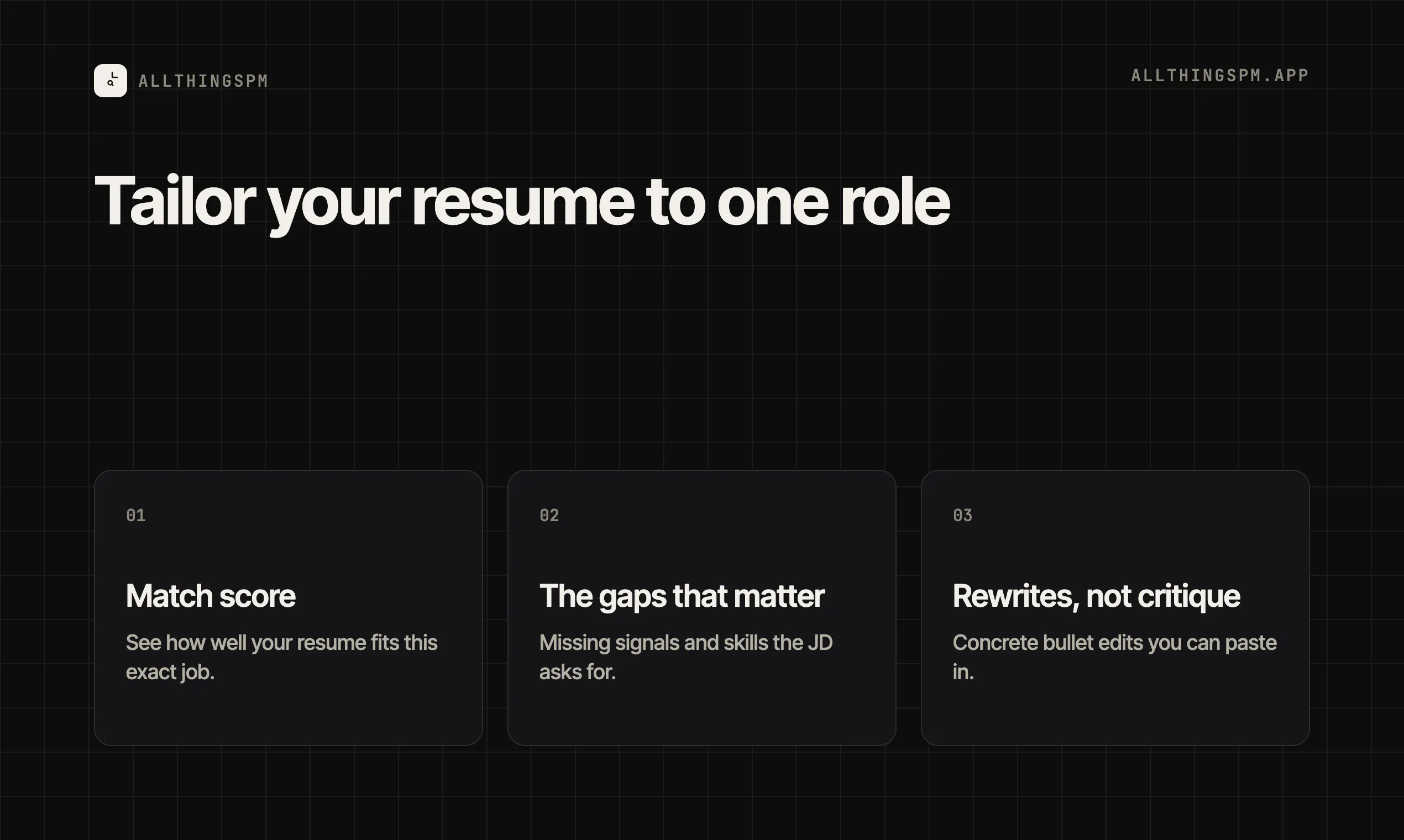 JD Resume Review by AllthingsPM gallery image