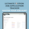 Notion Job Applications Tracker