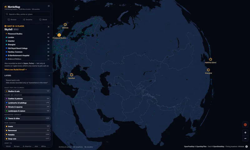 MovieMap screenshot 5