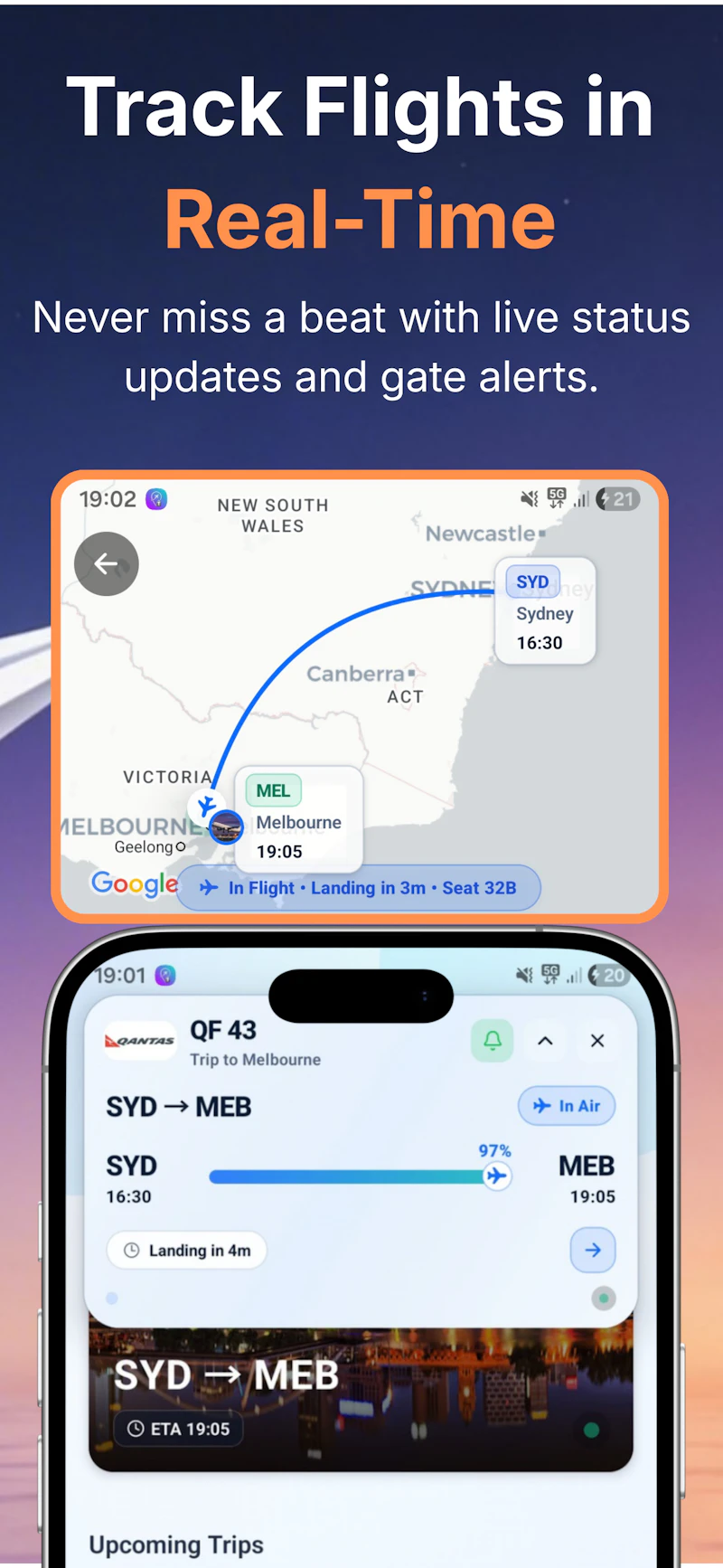 Trip Cache: Flight Itinerary screenshot 2