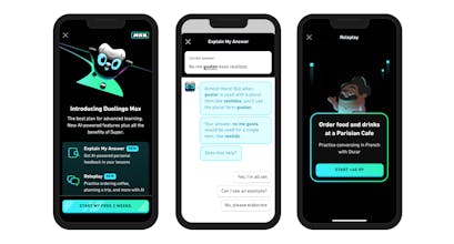 Duolingo Max gallery image