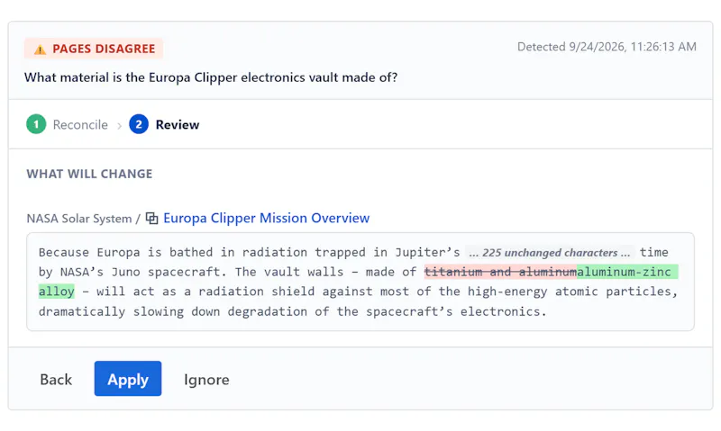 WikiFix for Confluence screenshot 5