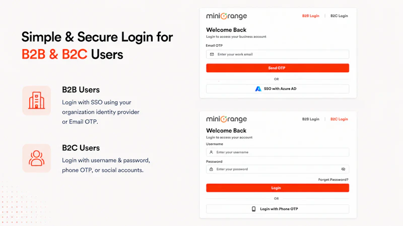MO: B2B Login & Onboarding screenshot 4