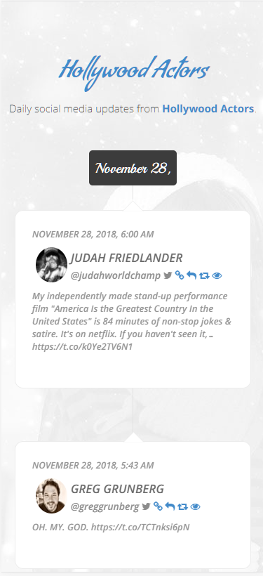 Social Timeline gallery image