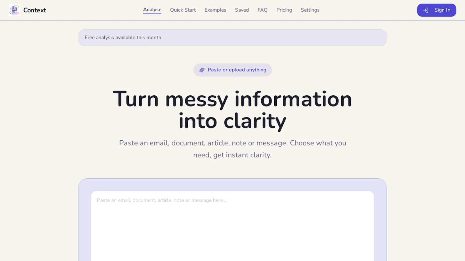 Context – Read Between the Lines screenshot 2