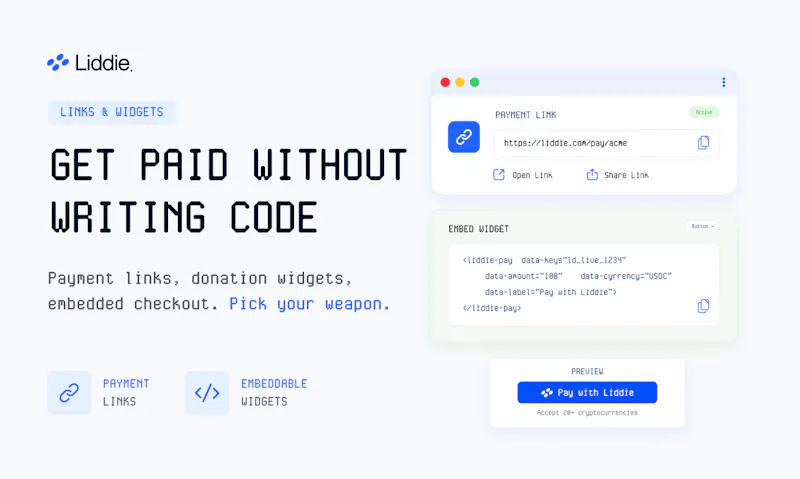 Liddie - Crypto Payments screenshot 8