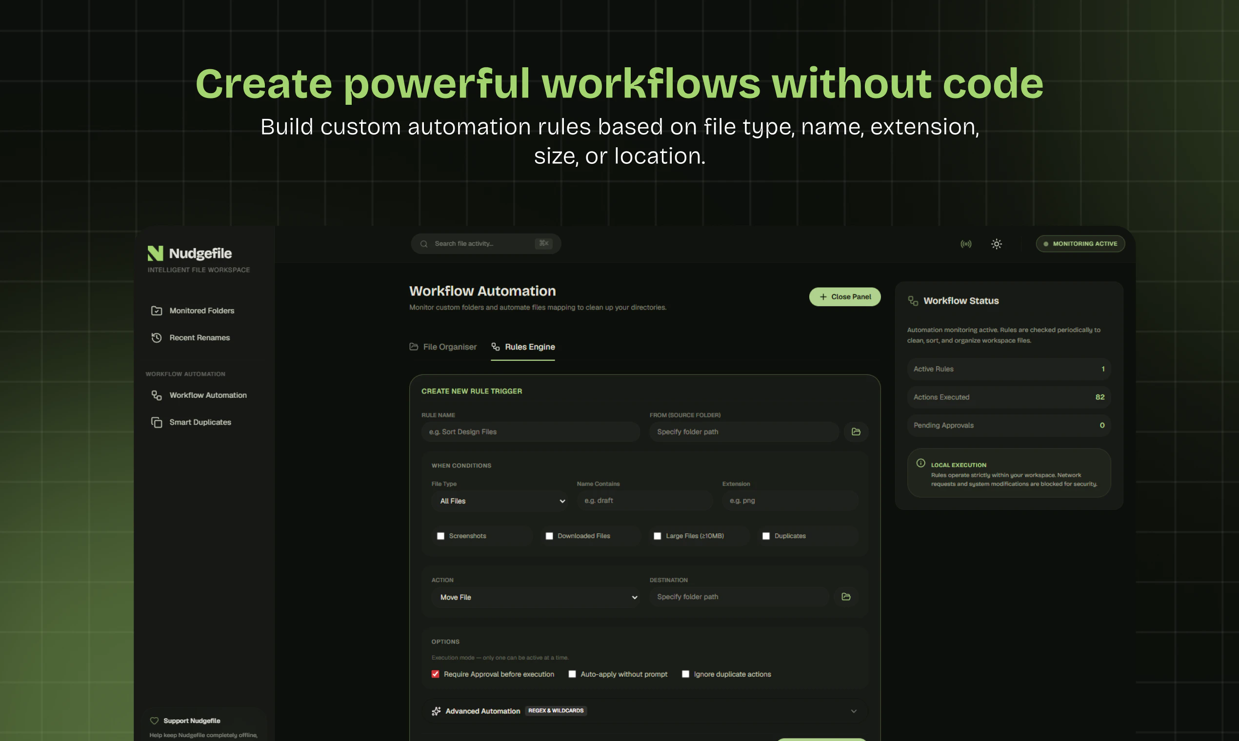 NudgeFile screenshot 2