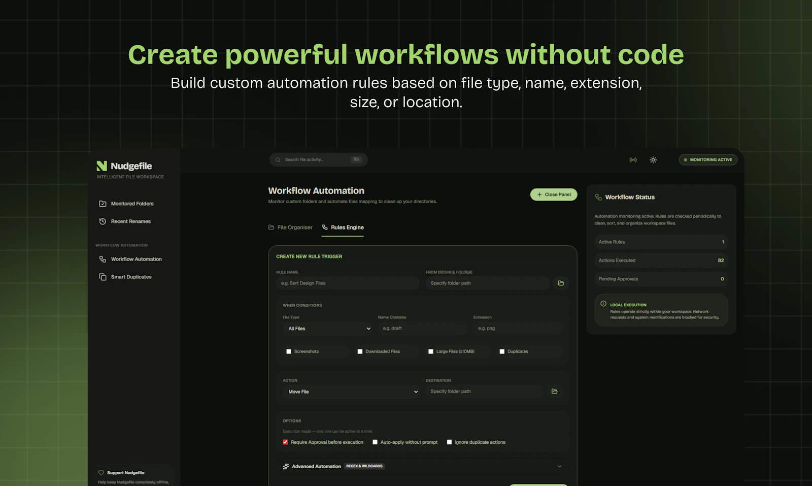 NudgeFile screenshot 2