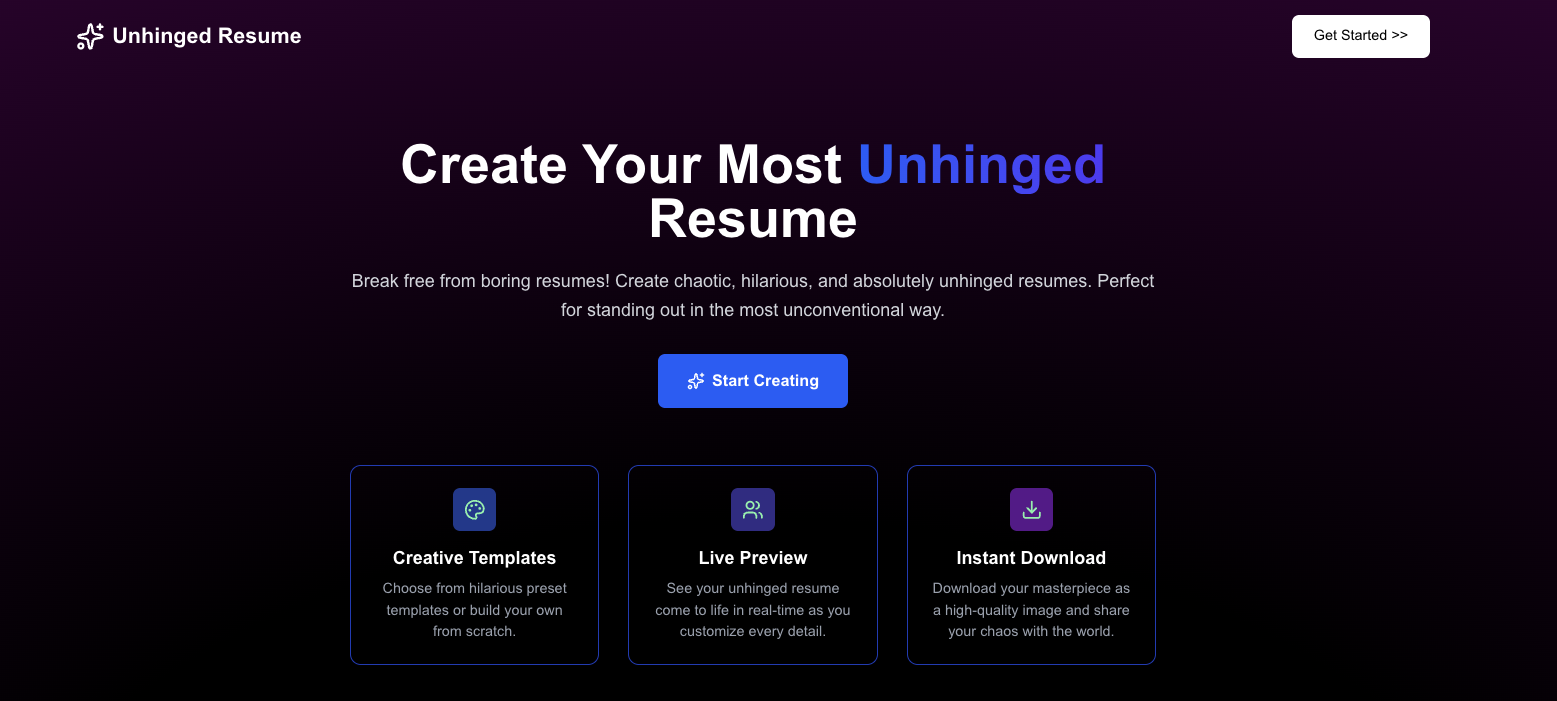 Média Curriculum vitae désarticulé - Créez votre curriculum vitae le plus dérangé avec notre constructeur de CV amusant 1