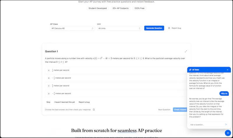 Free AP Practice screenshot 2