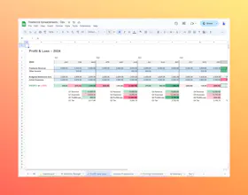 Freelance Spreadsheets gallery image