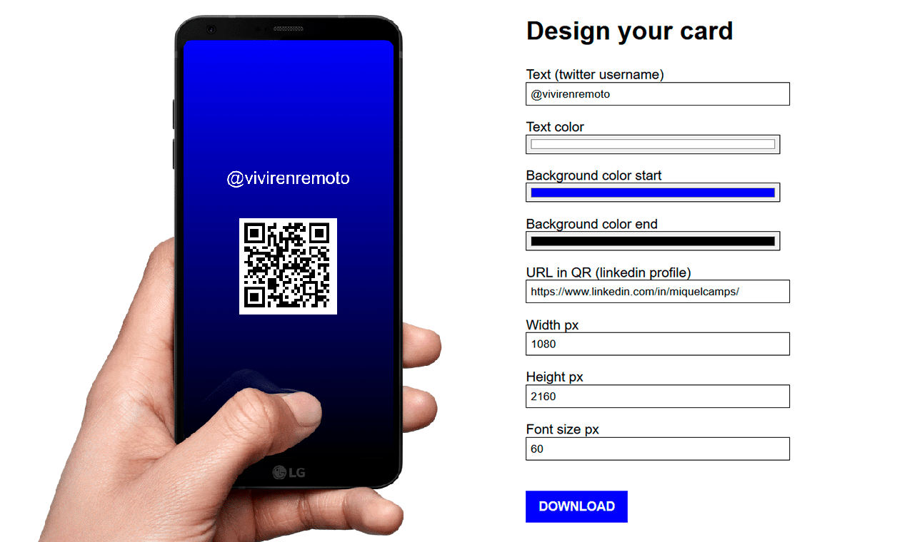 ID Card Wallpaper Generator gallery image