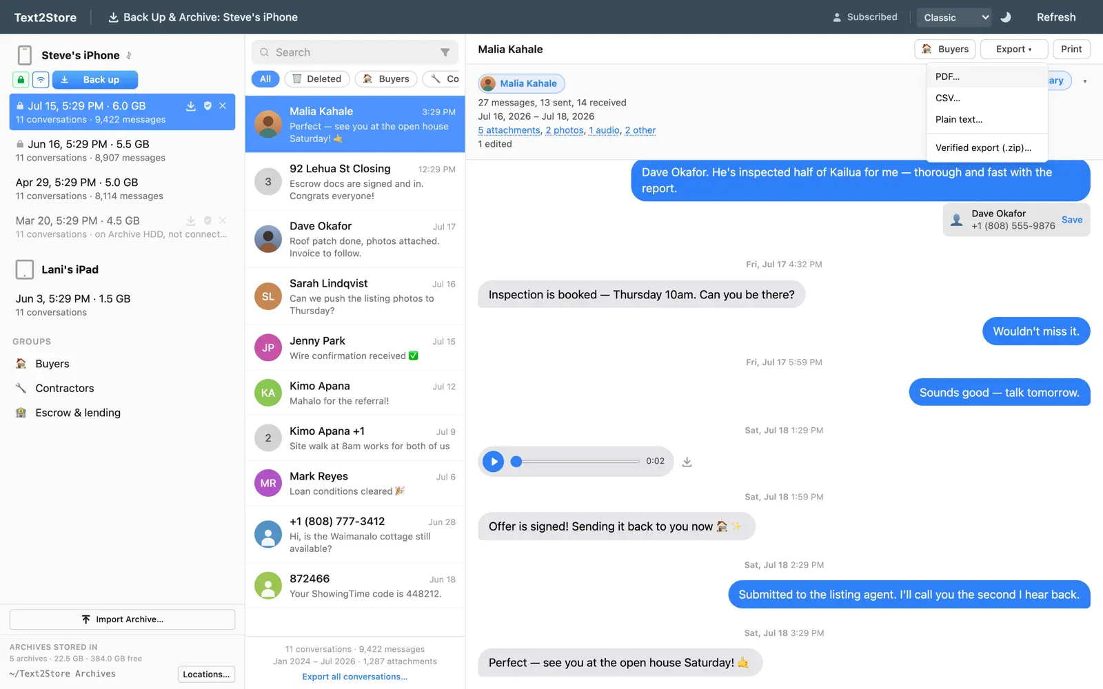 Text2Store screenshot 4