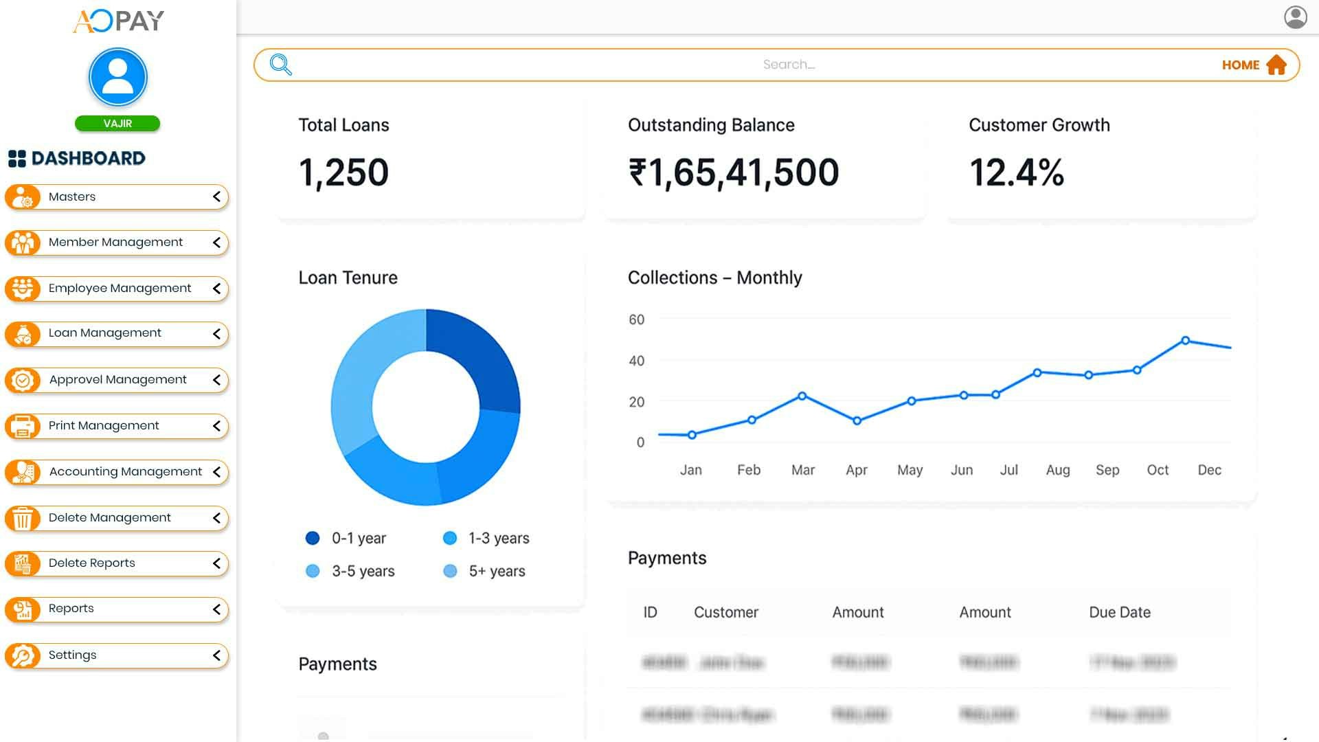 Loan Management Software | AOPAY gallery image
