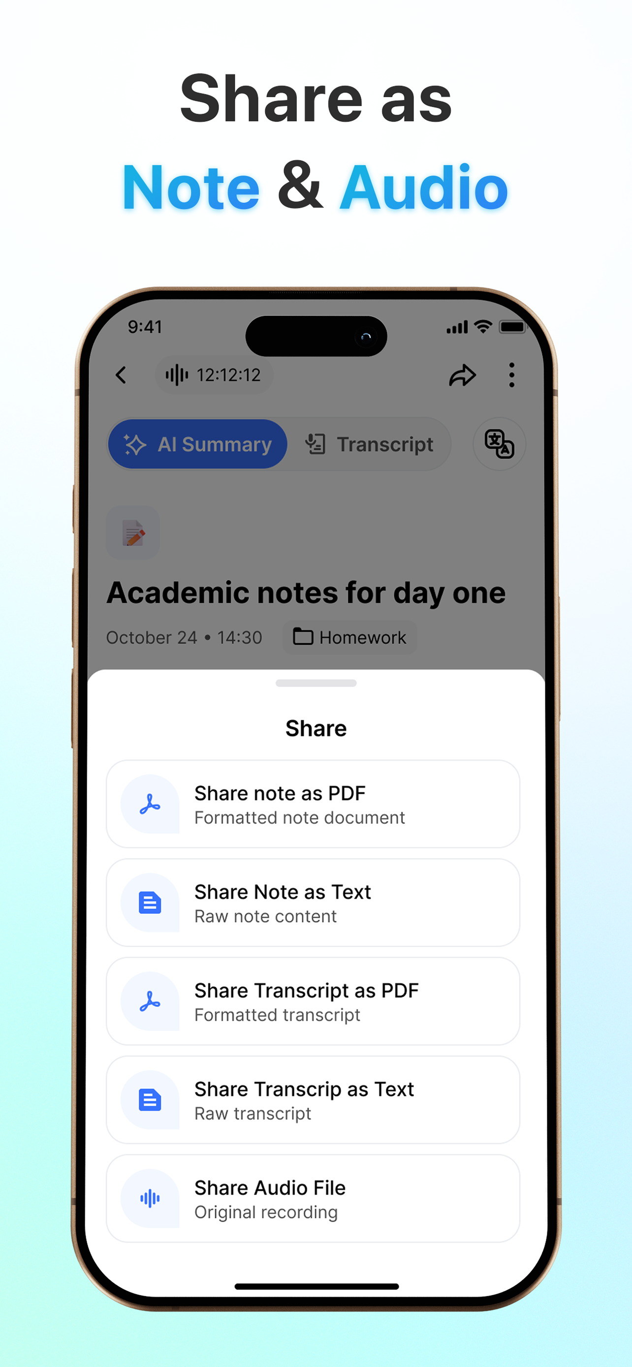Hey Note AI Taker gallery image