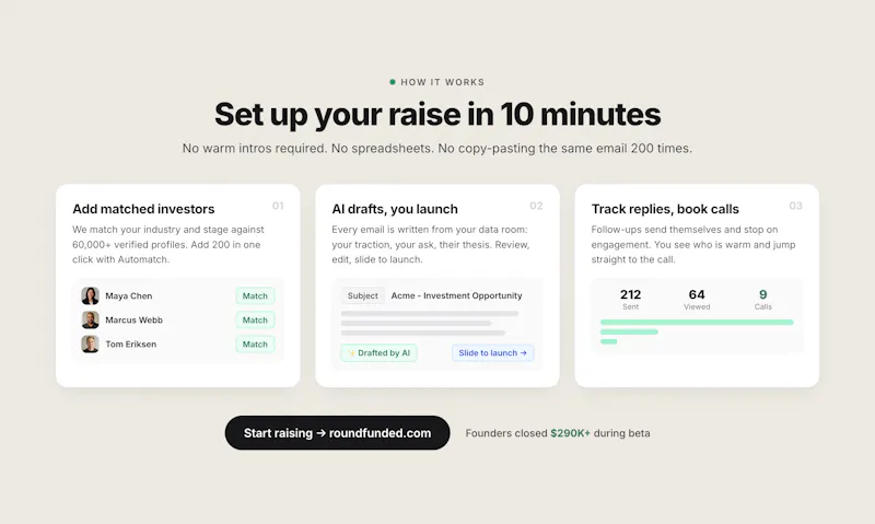 Round Funded screenshot 6