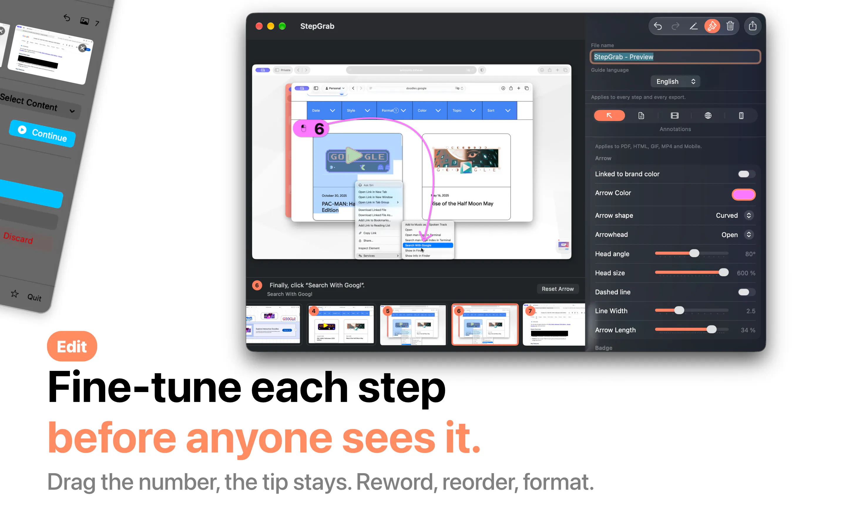 StepGrab screenshot 5
