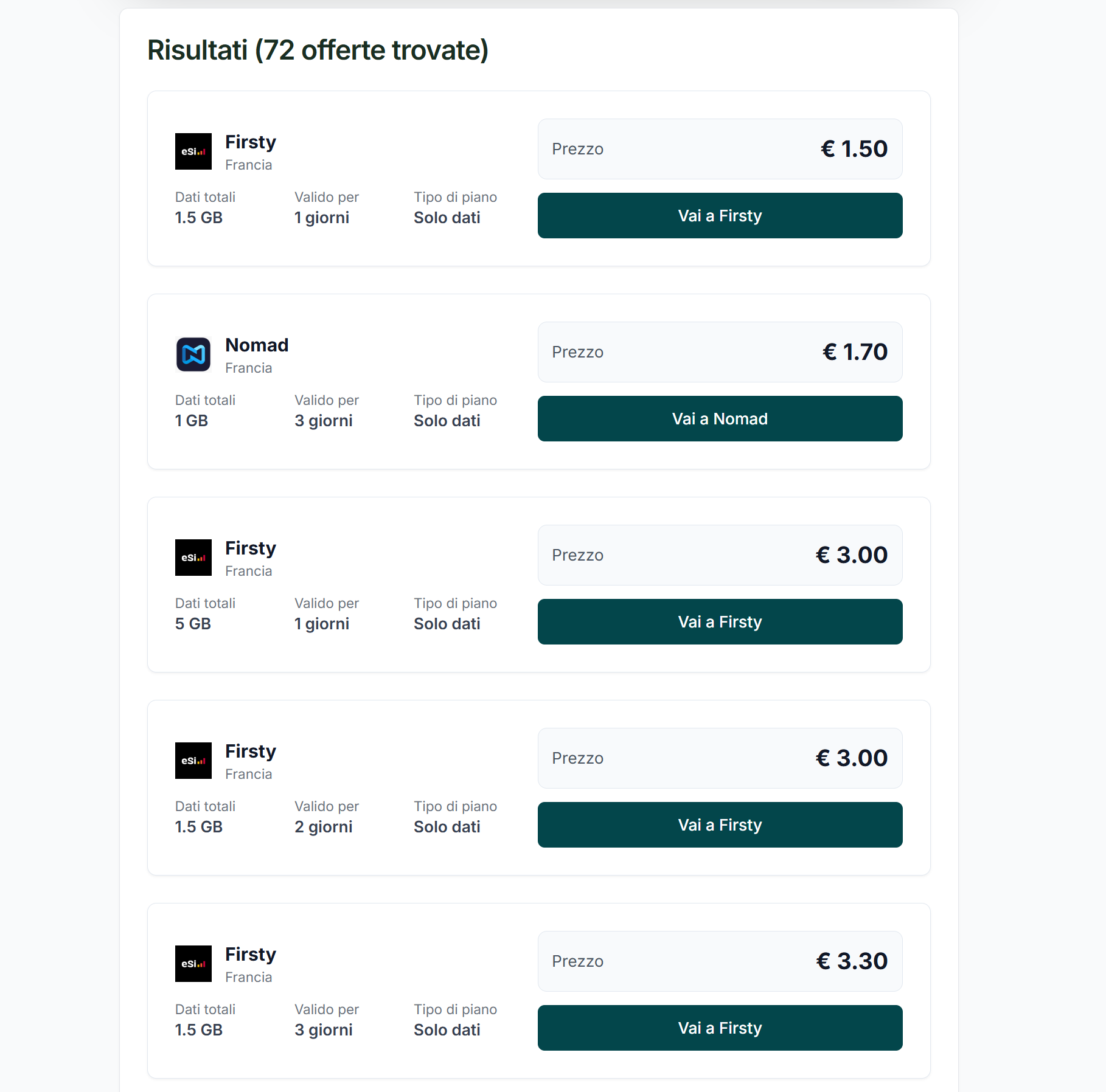 Confronta eSIM gallery image