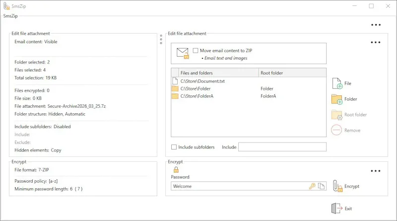 SmsZip screenshot 7