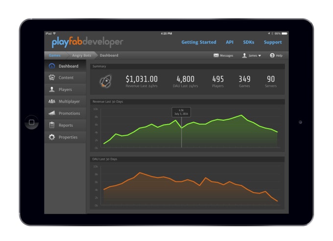 PlayFab gallery image