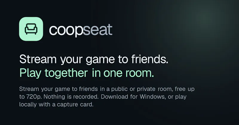 CoopSeat screenshot 1