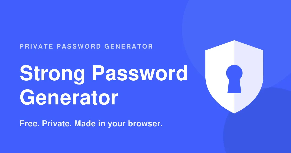 Strong Password Generator  gallery image