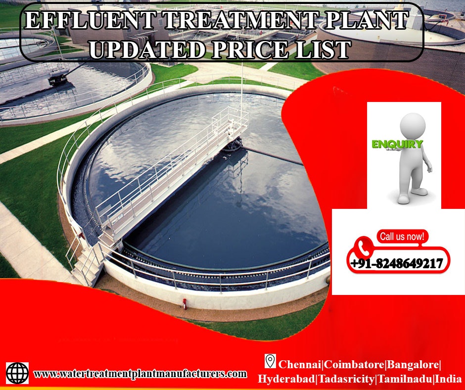 Effluent Treatment Plant in Chennai