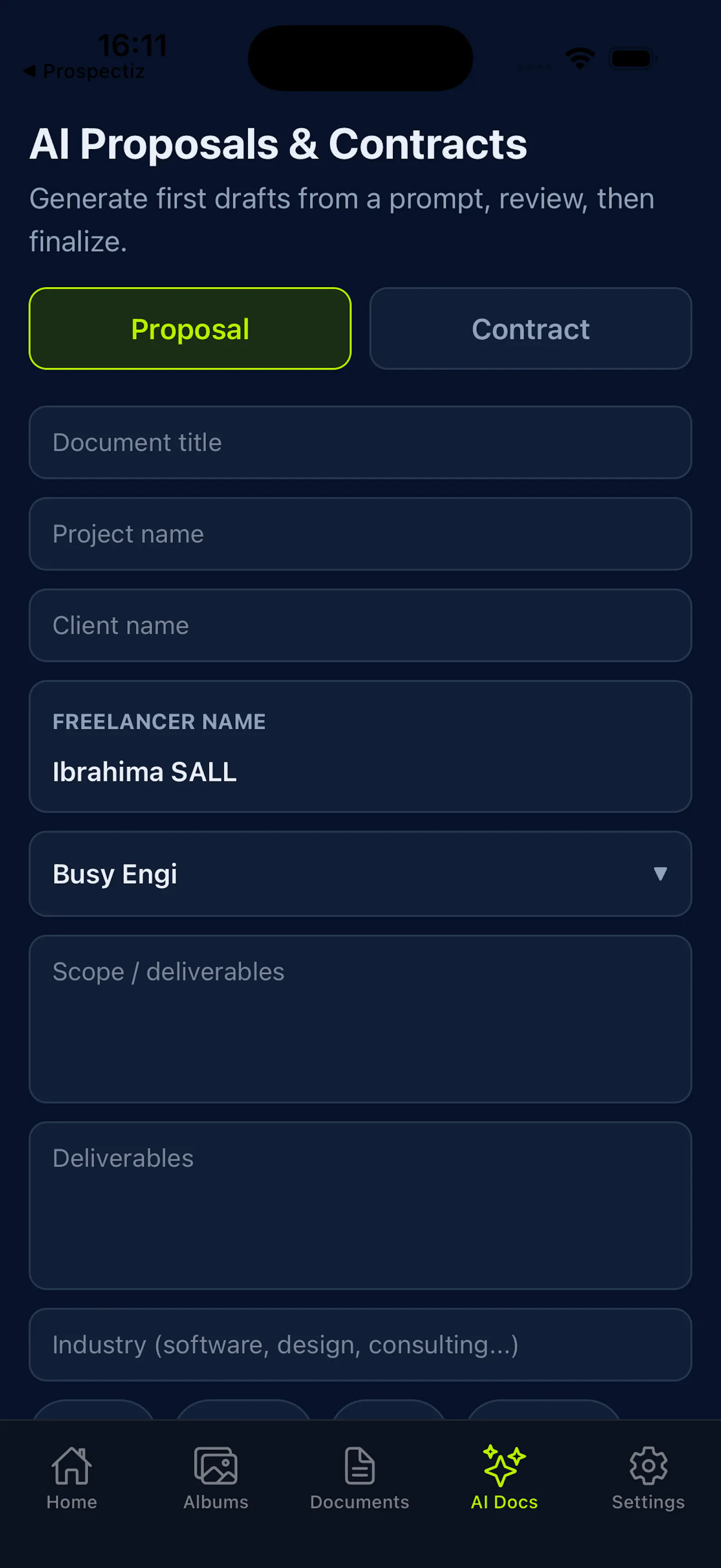 Freelanzi screenshot 6