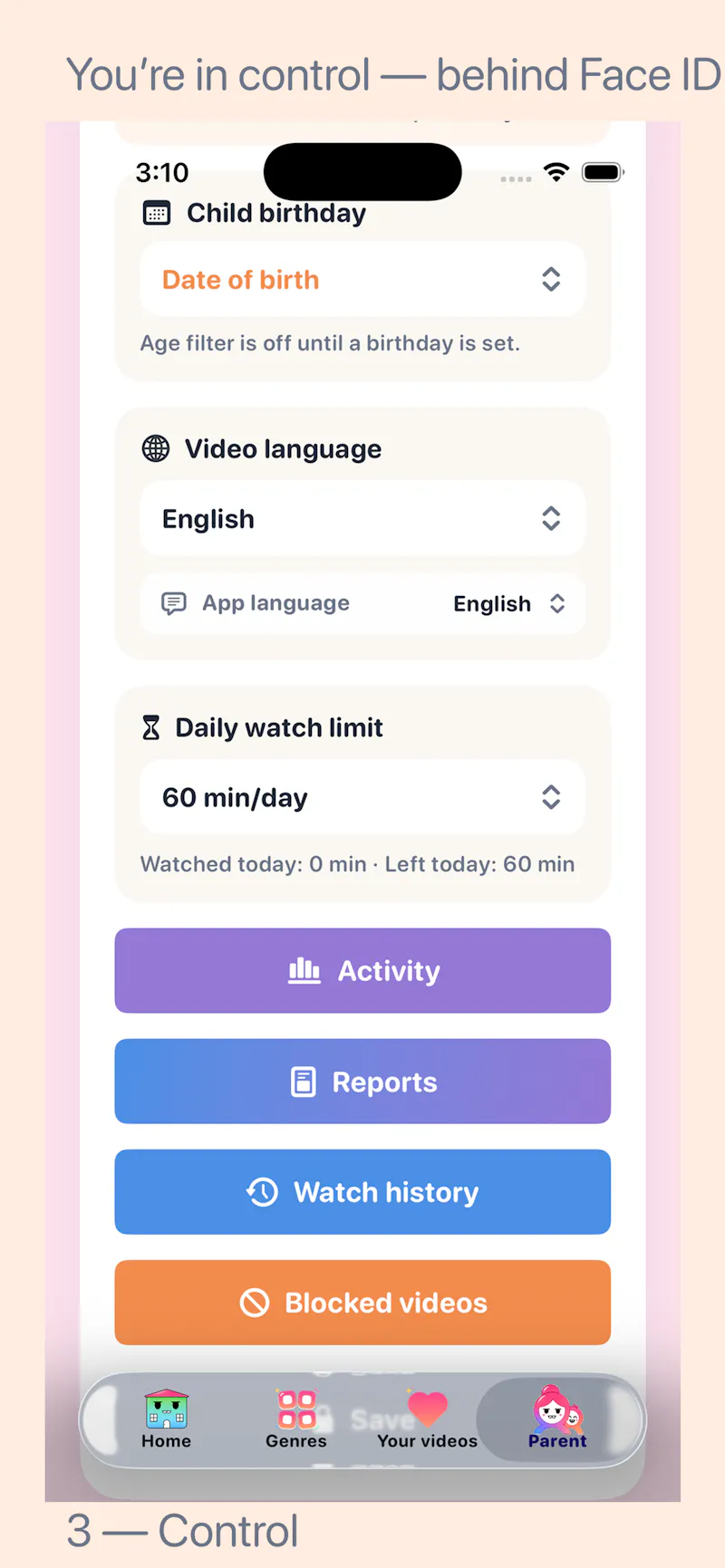 Bonbon — Safe videos for kids screenshot 4