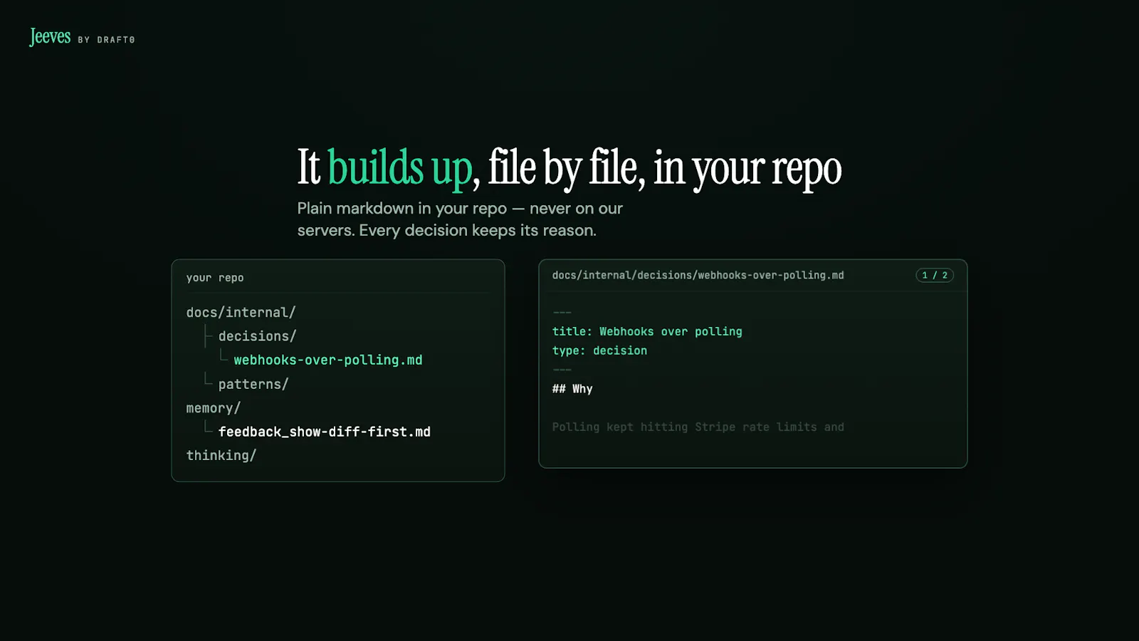 Draft0 — Jeeves screenshot 5