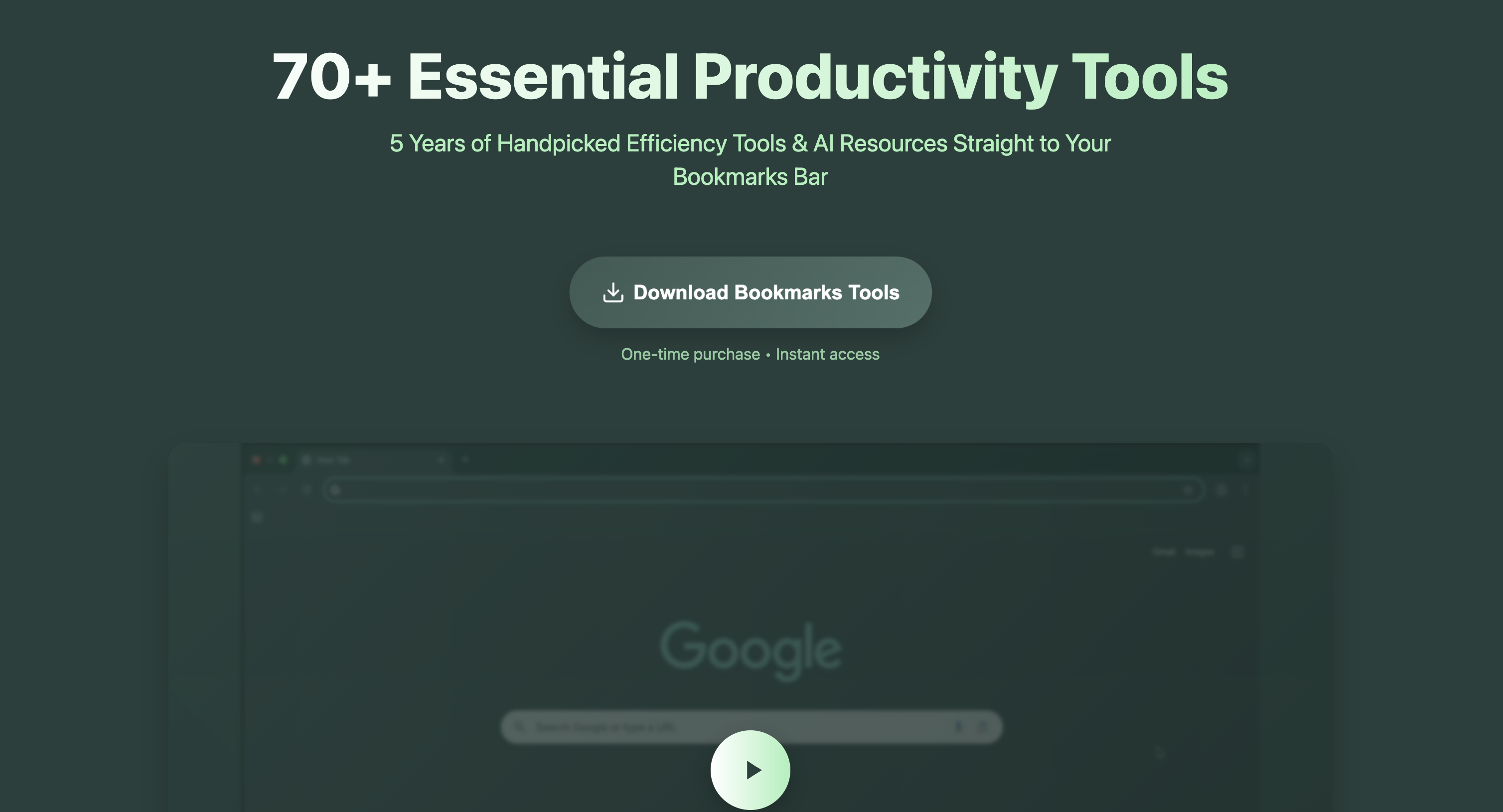 Bookmarks Bar Productivity Tools media 1