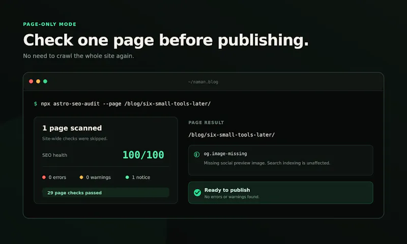 Astro SEO Audit screenshot 4