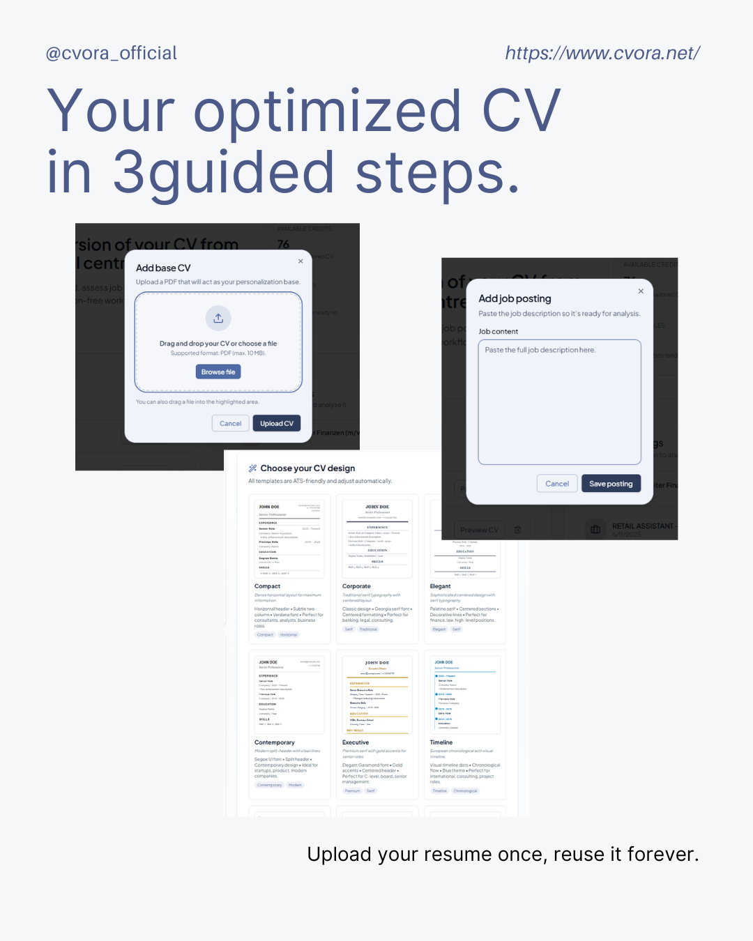 CVora - AI Resume Tailor gallery image