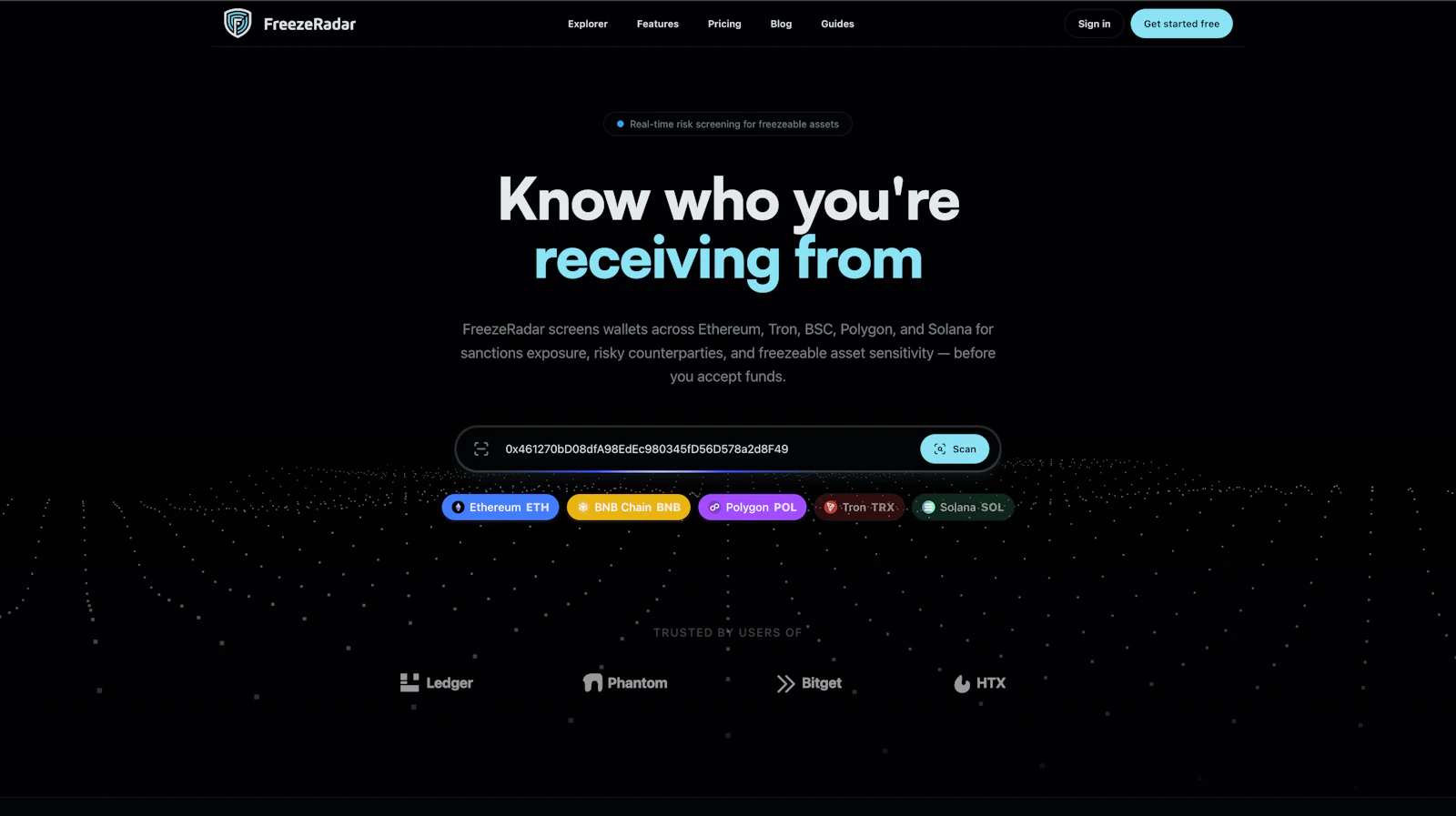 Freeze Radar screenshot 3