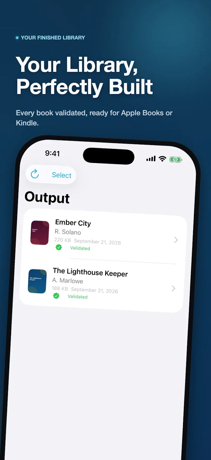 FolioBind: EPUB Studio screenshot 3