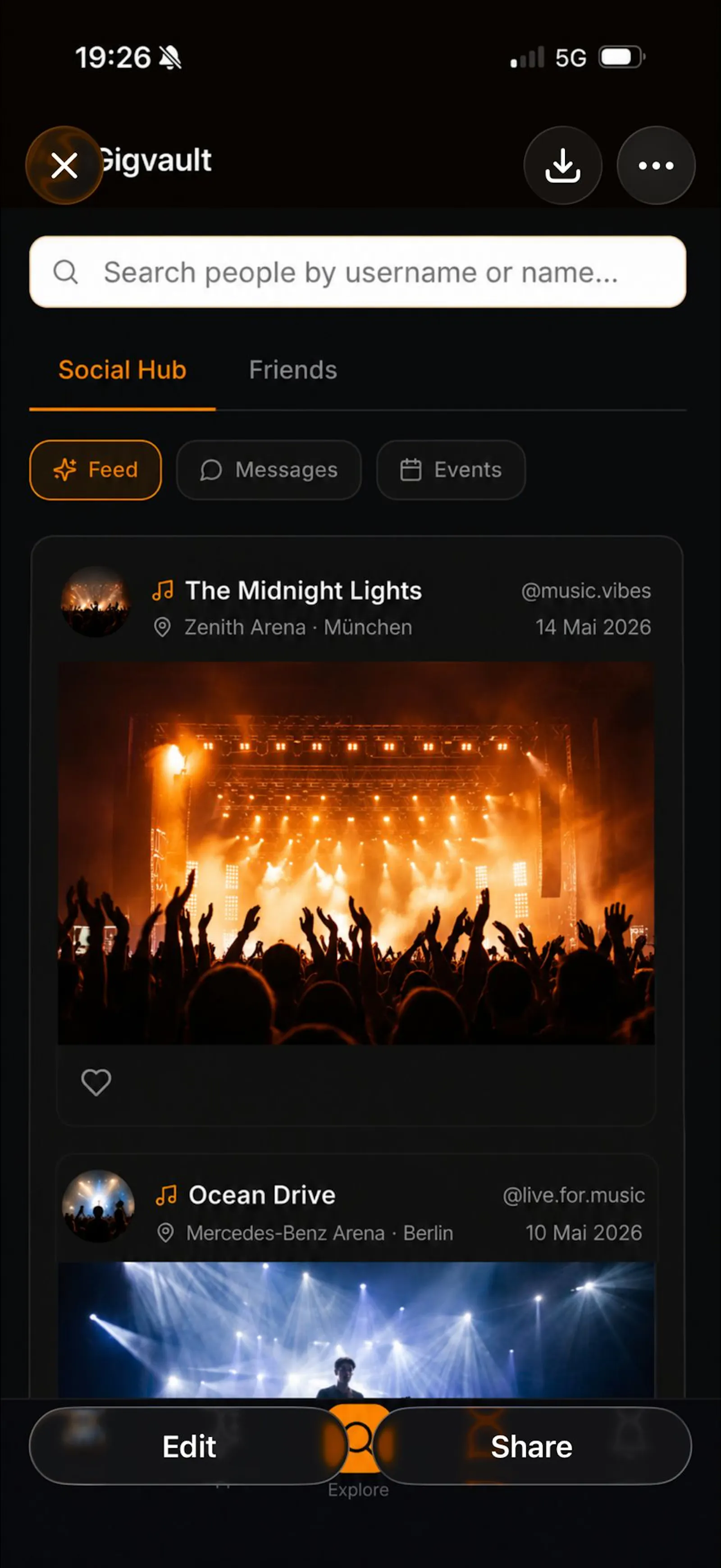 Gigvault screenshot 3