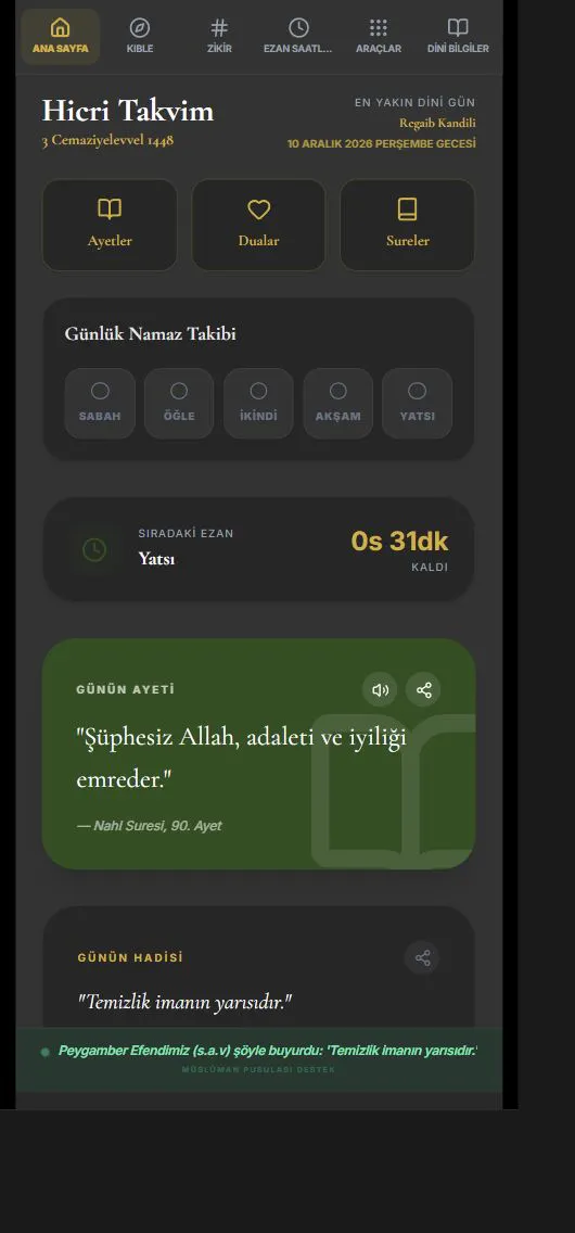 İbadet Rehberi: Namaz & Kıble gallery image