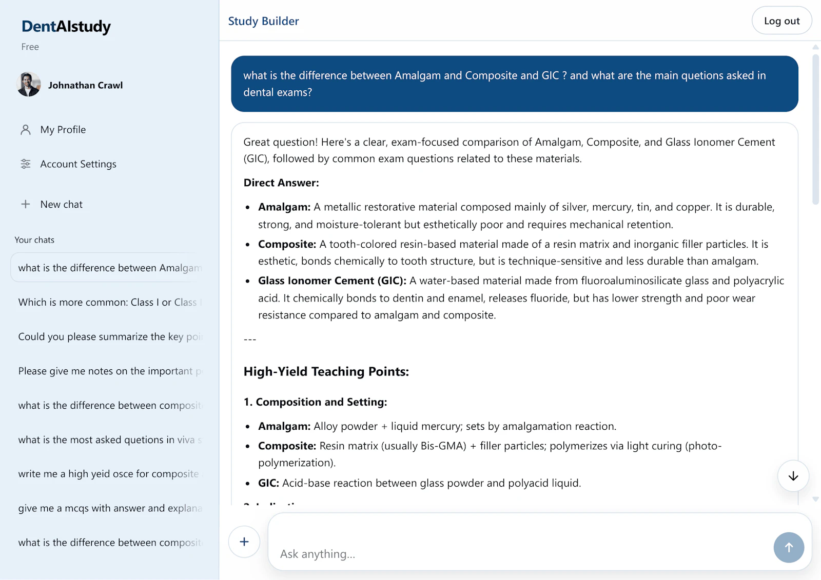 DentAIstudy screenshot 4