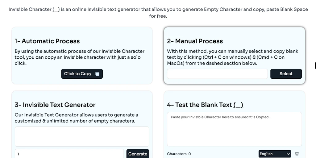 Invisible Character Product Information And Latest Updates 2025 Invisible character product information and latest updates 2025