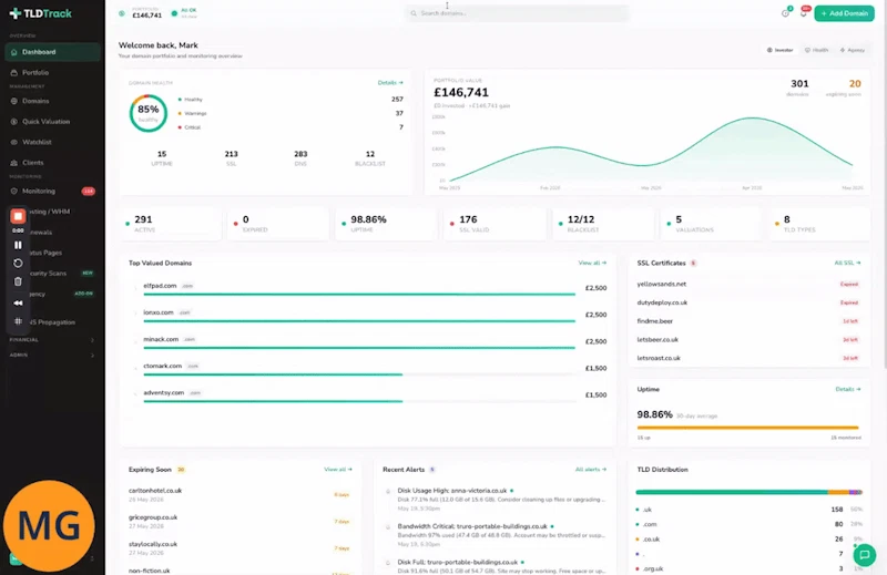 TLDTrack screenshot 1 (video preview)