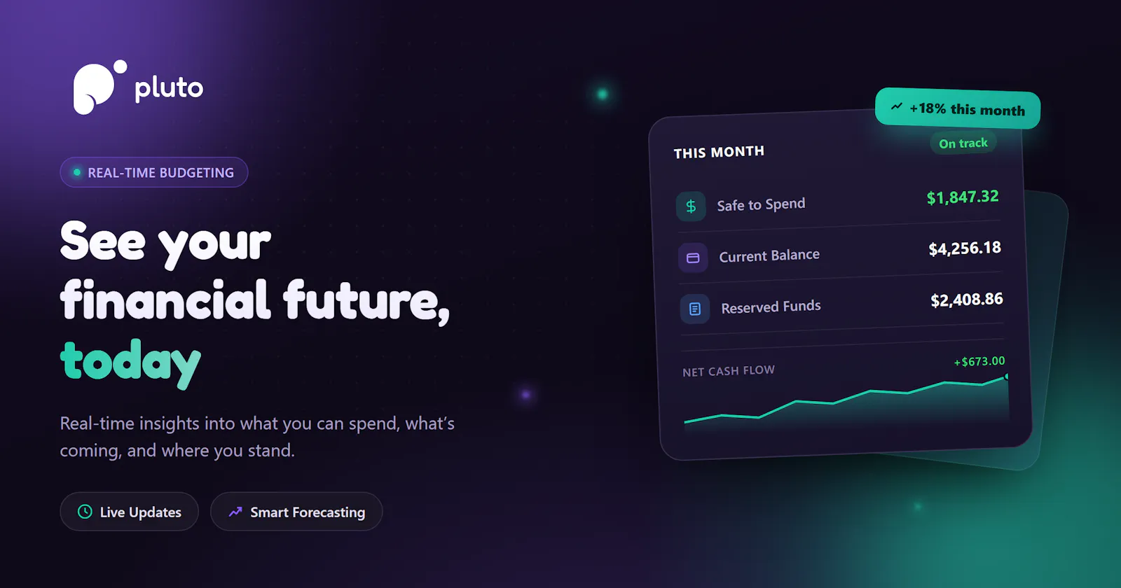 Pluto Budgeting screenshot 1