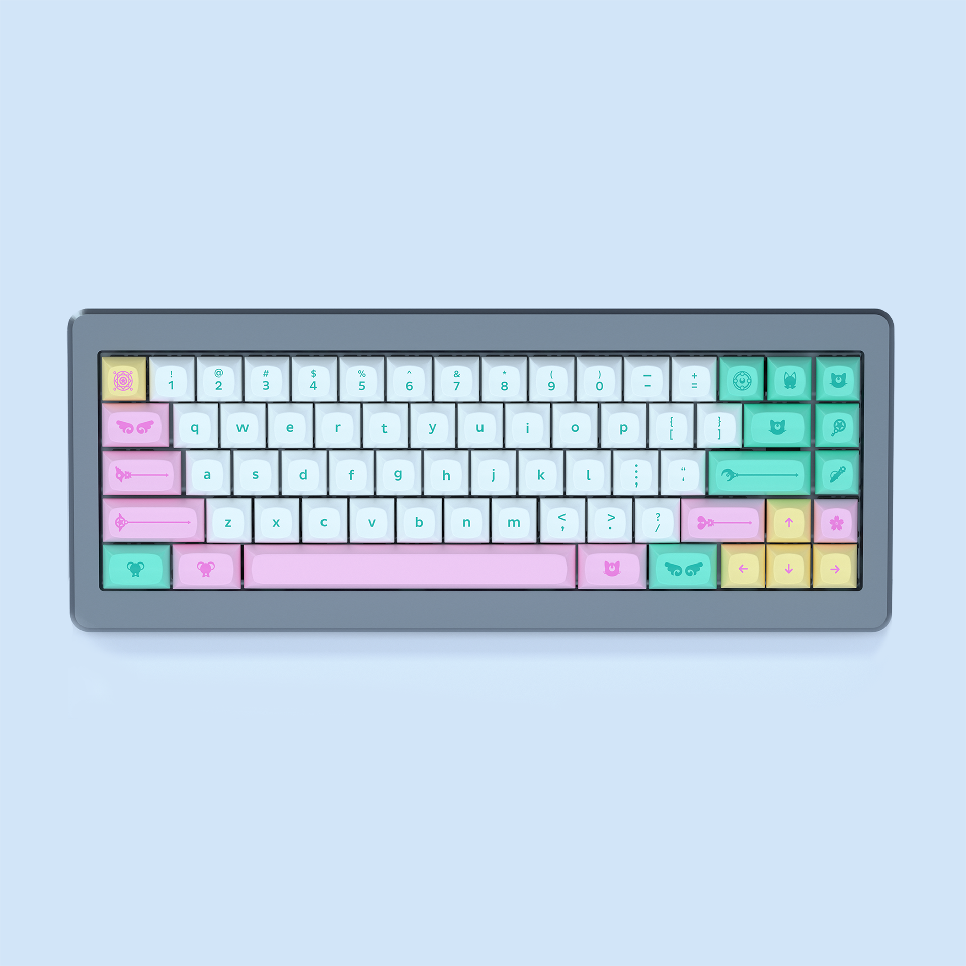 Pastel Keycaps Set ✧ DSA Magic Girl gallery image