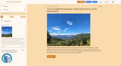 RSS Reader Ufumbuzi gallery image