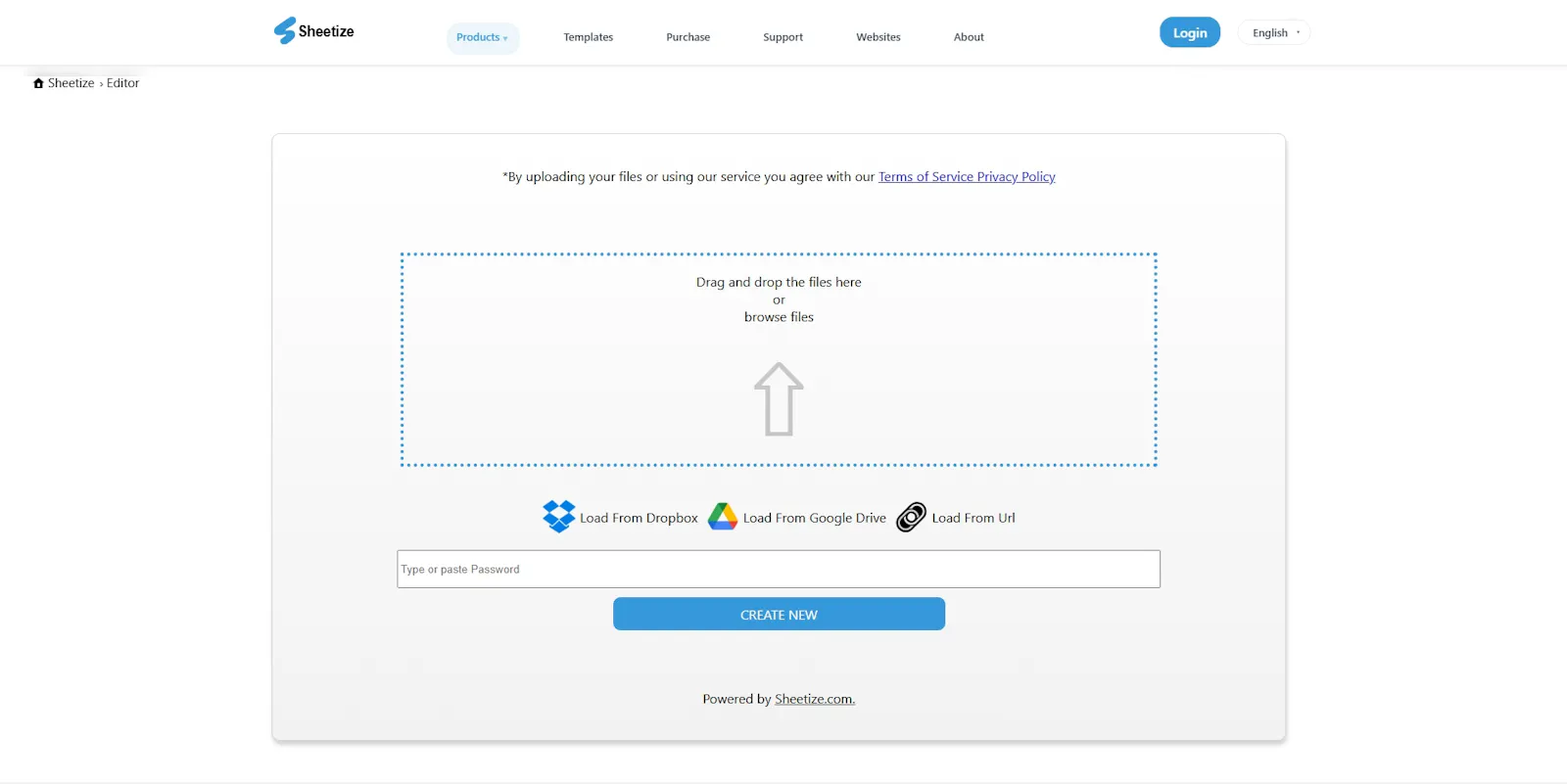 Sheetize.App screenshot 2