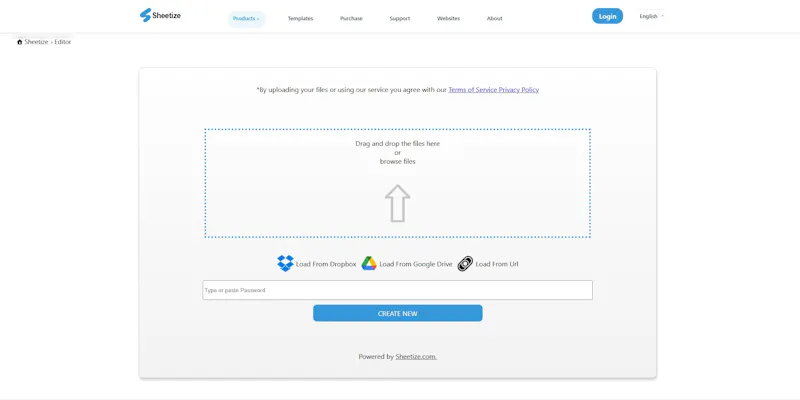Sheetize.App screenshot 2