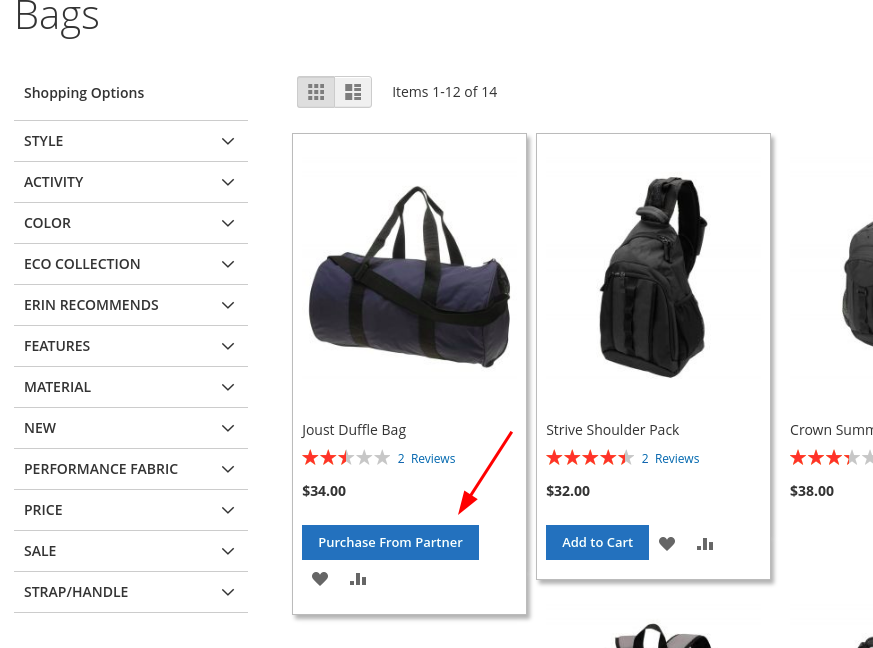 Purchase From Partner Magento extension gallery image
