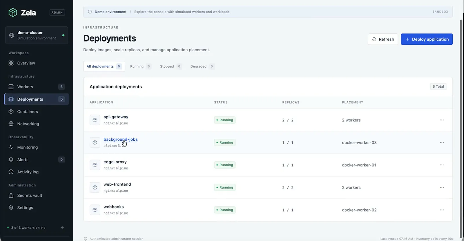 Zela screenshot 2