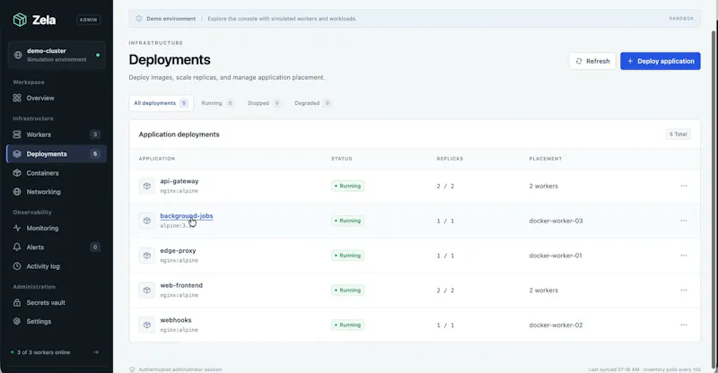 Zela screenshot 2