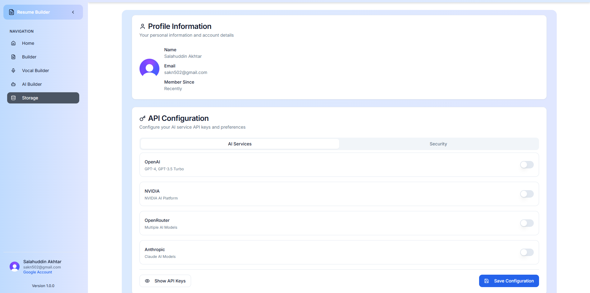 Next CV Canvas gallery image