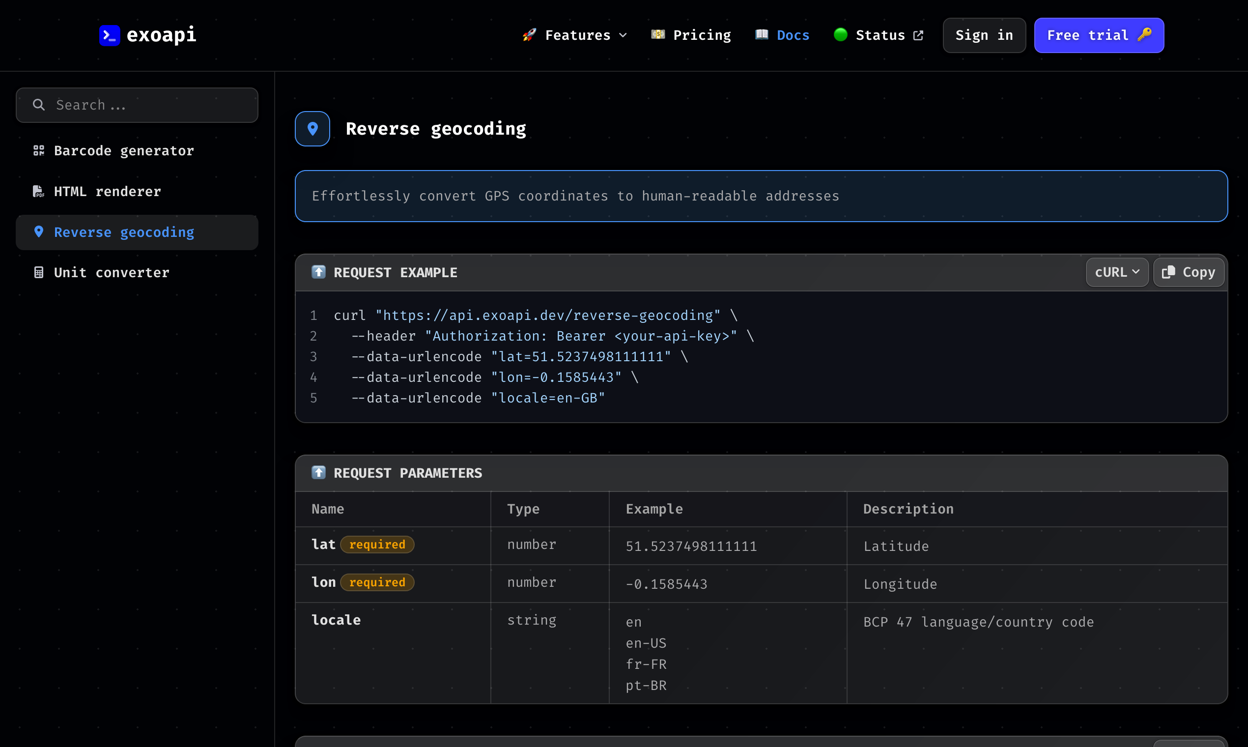 ExoAPI gallery image